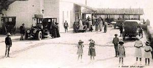 2046- Sidi-Ferruch - Hotel de la Plage - Arrivee2 des Autos - 1915
